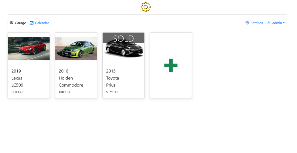 Garage - Car dealership manager for your fleet