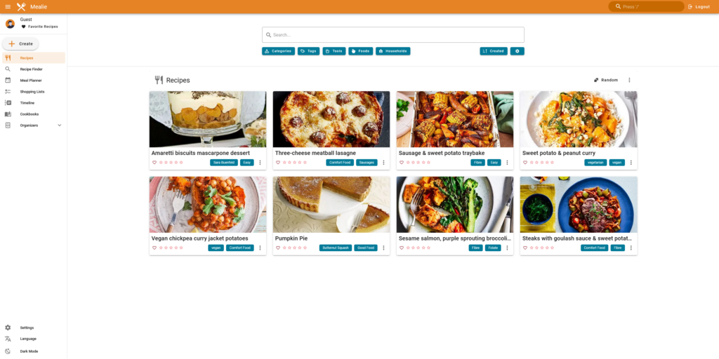 Recipe Manager - Create and manage repites for your restaurant